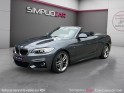 B.m.w. serie 2 cabriolet 220 d 190 m sport occasion simplicicar carcassonne simplicicar simplicibike france