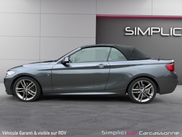 B.m.w. serie 2 cabriolet 220 d 190 m sport occasion simplicicar carcassonne simplicicar simplicibike france