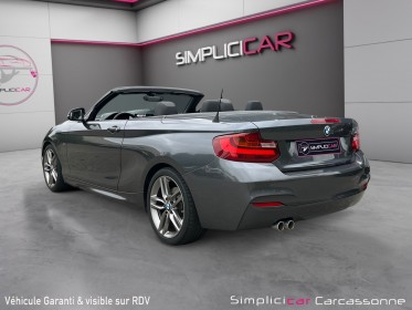 B.m.w. serie 2 cabriolet 220 d 190 m sport occasion simplicicar carcassonne simplicicar simplicibike france