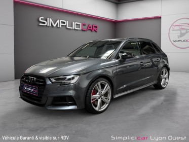 Audi s3 sportback 50 tfsi 300 s tronic 7 quattro - garantie 12 mois occasion simplicicar lyon ouest simplicicar simplicibike...