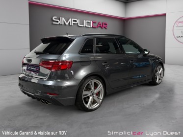 Audi s3 sportback 50 tfsi 300 s tronic 7 quattro - garantie 12 mois occasion simplicicar lyon ouest simplicicar simplicibike...