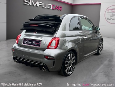 Abarth 595 serie 5 1.4 turbo 16v t-jet cabriolet 165 ch bvm5 turismo occasion simplicicar vaucresson simplicicar simplicibike...
