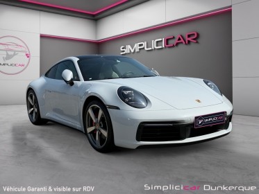 Porsche 911 carrera coupe 992 4s coupe 3.0i 450 pdk/pack chrono/toît ouvrant panoramique/echappement sport/caméra 360°...