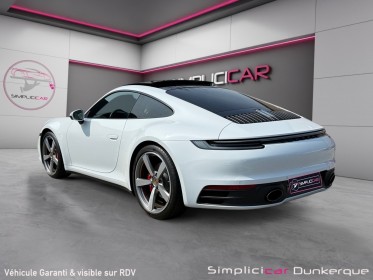 Porsche 911 carrera coupe 992 4s coupe 3.0i 450 pdk/pack chrono/toît ouvrant panoramique/echappement sport/caméra 360°...