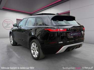Land rover range rover velar 2.0 sd4 240 ch 4wd r-dynamic toit ouvrant, sièges electriques, entretien range, garantie 12...