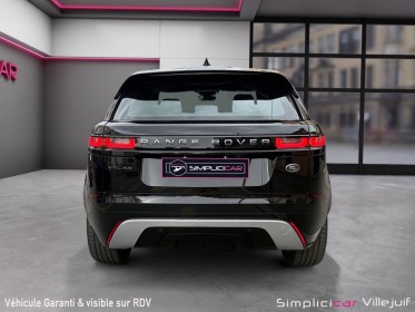Land rover range rover velar 2.0 sd4 240 ch 4wd r-dynamic toit ouvrant, sièges electriques, entretien range, garantie 12...