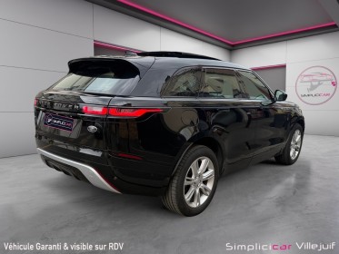 Land rover range rover velar 2.0 sd4 240 ch 4wd r-dynamic toit ouvrant, sièges electriques, entretien range, garantie 12...