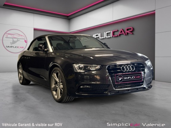 Audi a5 cabriolet 2.0 tdi 177 avus / entretient complet audi -- garantie 12 mois -- occasion simplicicar valence - ksv ...