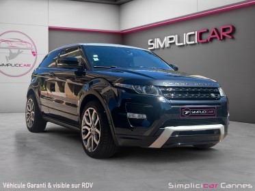 Land rover range rover evoque coupe sd4 prestige occasion cannes (06) simplicicar simplicibike france