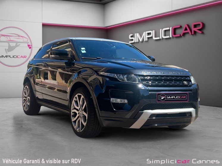 Land rover range rover evoque coupe sd4 prestige occasion cannes (06) simplicicar simplicibike france Land rover range rover evoque coupe sd4 prestige occasion cannes (06) simplicicar simplicibike france