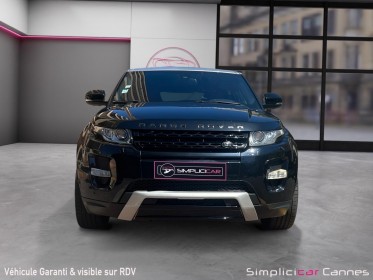 Land rover range rover evoque coupe sd4 prestige occasion cannes (06) simplicicar simplicibike france