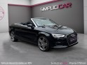 Audi a3 cabriolet 2.0 tfsi 190 s tronic 7 design luxe - keyless - camÉra de recul - virtual cockpit occasion paris 17ème...
