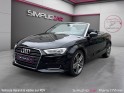 Audi a3 cabriolet 2.0 tfsi 190 s tronic 7 design luxe - keyless - camÉra de recul - virtual cockpit occasion paris 17ème...