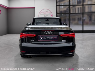 Audi a3 cabriolet 2.0 tfsi 190 s tronic 7 design luxe - keyless - camÉra de recul - virtual cockpit occasion paris 17ème...