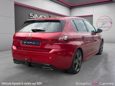 Peugeot 308 2.0 bluehdi 180ch ss eat6 gt occasion cannes (06) simplicicar simplicibike france