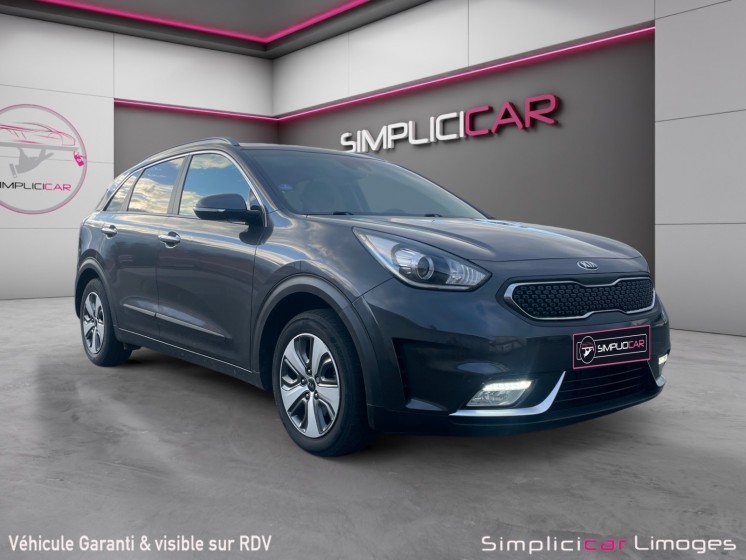 Kia niro 1.6 gdi hybride 141 ch dct6 active garantie constructeur occasion simplicicar limoges simplicicar simplicibike france Kia niro 1.6 gdi hybride 141 ch dct6 active garantie constructeur occasion simplicicar limoges simplicicar simplicibike france