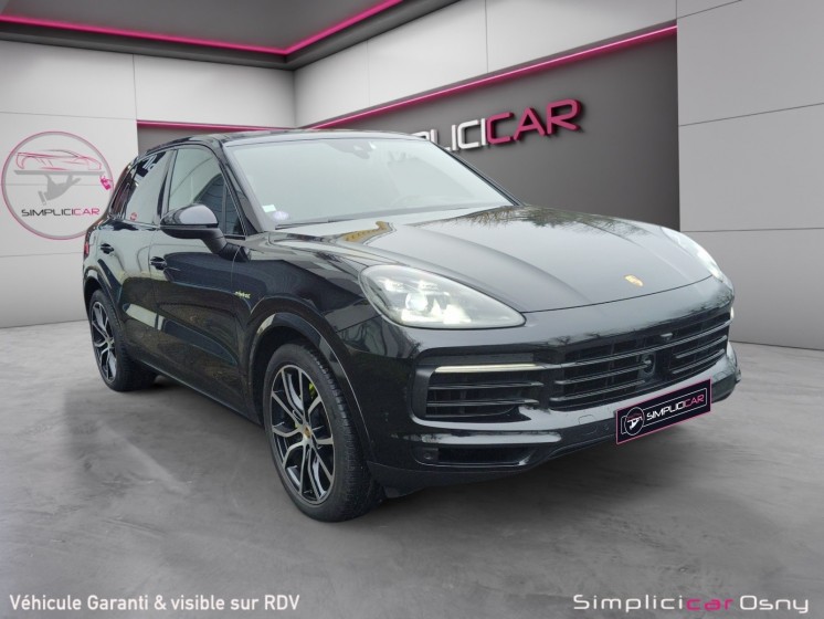 Porsche cayenne e-hybrid bva tiptronic 3.0 v6 462 ch occasion osny simplicicar simplicibike france