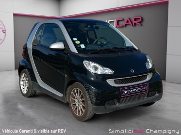Smart fortwo coupe 71 passion - direction assisté - feux auto - rétroviseurs a réglage électrique occasion...