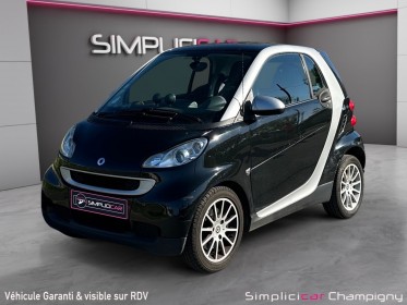 Smart fortwo coupe 71 passion - direction assisté - feux auto - rétroviseurs a réglage électrique occasion...