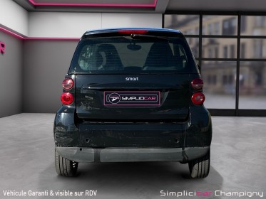 Smart fortwo coupe 71 passion - direction assisté - feux auto - rétroviseurs a réglage électrique occasion...
