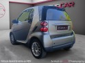 Smart fortwo 71 passion-climatisation-toit panoramique-jantes aluminium-peinture mat-vitres teintées-compte tour- horloge...