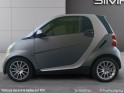 Smart fortwo 71 passion-climatisation-toit panoramique-jantes aluminium-peinture mat-vitres teintées-compte tour- horloge...