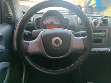 Smart fortwo 71 passion-climatisation-toit panoramique-jantes aluminium-peinture mat-vitres teintées-compte tour- horloge...