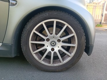 Smart fortwo 71 passion-climatisation-toit panoramique-jantes aluminium-peinture mat-vitres teintées-compte tour- horloge...