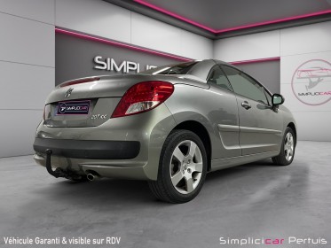 Peugeot 207 cc 1.6 vti 120ch sport occasion simplicicar pertuis  simplicicar simplicibike france