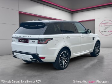 Land rover range rover iv p400 e 404 ch  sport hse origine france garantie 12 mois occasion simplicicar royan simplicicar...