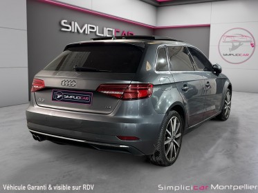 Audi a3 sportback 2.0 tdi 150 ch s tronic 7 toit ouvrant virtual cockpit garantie 12 mois occasion montpellier (34)...