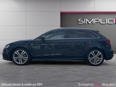 Audi a3 sportback 2.0 tfsi 190 s tronic 7 quattro s line occasion simplicicar rouen simplicicar simplicibike france