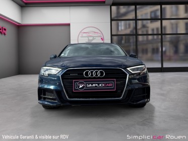 Audi a3 sportback 2.0 tfsi 190 s tronic 7 quattro s line occasion simplicicar rouen simplicicar simplicibike france