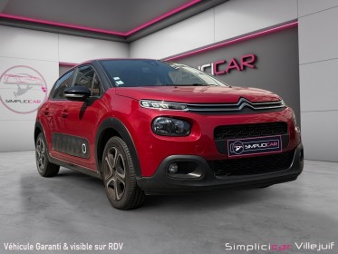 Citroen c3 c3 puretech 82 feel carplay garantie 12 mois occasion simplicicar villejuif  simplicicar simplicibike france