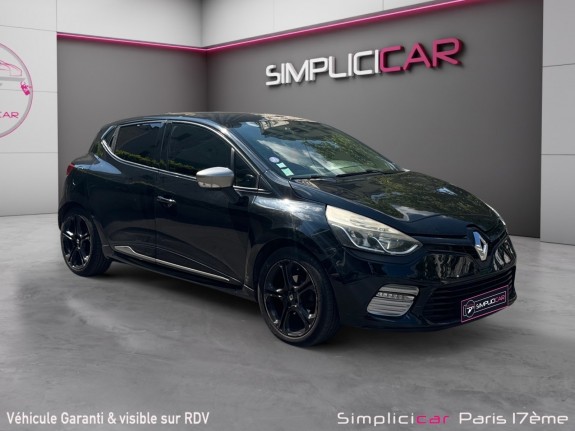 Renault clio iv tce 120 gt edc/rs drive/palettes volant/ radar de recul occasion paris 17ème (75)(porte maillot) simplicicar...
