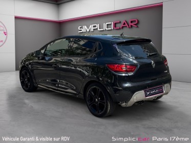 Renault clio iv tce 120 gt edc/rs drive/palettes volant/ radar de recul occasion paris 17ème (75)(porte maillot) simplicicar...