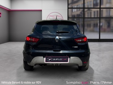 Renault clio iv tce 120 gt edc/rs drive/palettes volant/ radar de recul occasion paris 17ème (75)(porte maillot) simplicicar...
