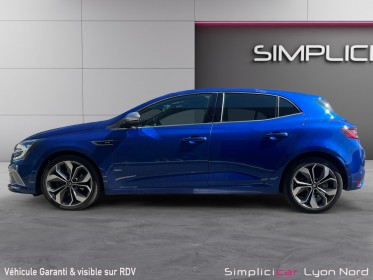Renault megane iv berline tce 160 edc fap gt-line systeme bose ciel noir etoile sieges sport grand ecran occasion simplicicar...