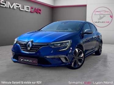 Renault megane iv berline tce 160 edc fap gt-line systeme bose ciel noir etoile sieges sport grand ecran occasion simplicicar...