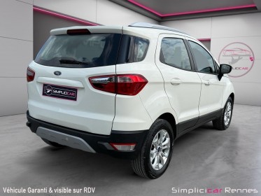 Ford ecosport 1.0 ecoboost 125 titanium occasion simplicicar rennes simplicicar simplicibike france