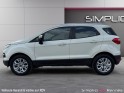 Ford ecosport 1.0 ecoboost 125 titanium occasion simplicicar rennes simplicicar simplicibike france