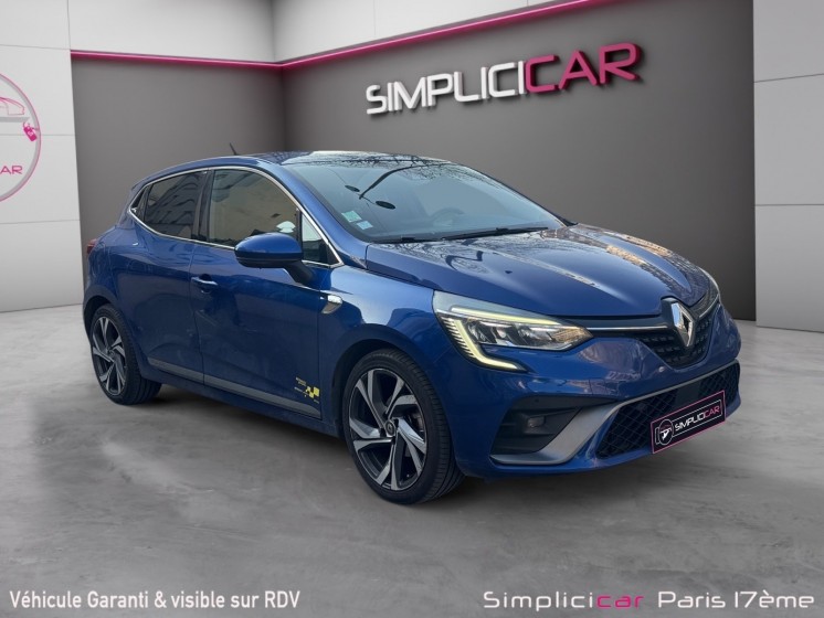 Renault clio v tce 100 rs line - garantie 12 mois - camÉra de recul - keyless occasion paris 17ème (75)(porte maillot)...