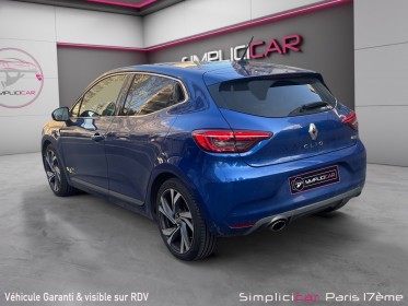 Renault clio v tce 100 rs line - garantie 12 mois - camÉra de recul - keyless occasion paris 17ème (75)(porte maillot)...