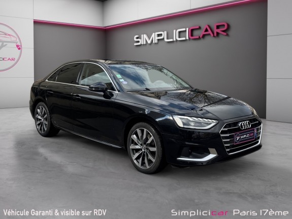 Audi a4 limousine serie 4 8w2 35 2.0 tfsi gpf 16v mild hybrid s tronic 7 150 cv boite auto avus occasion paris 17ème...
