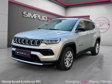 Jeep compass 1.3 gse t4 150 ch bvr6 limited - garantie 12 mois -camÉra de recul - keyless occasion paris 17ème (75)(porte...