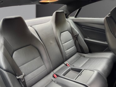 Mercedes classe e coupe 200 sportline a - garantie 12 mois occasion paris 17ème (75)(porte maillot) simplicicar simplicibike...