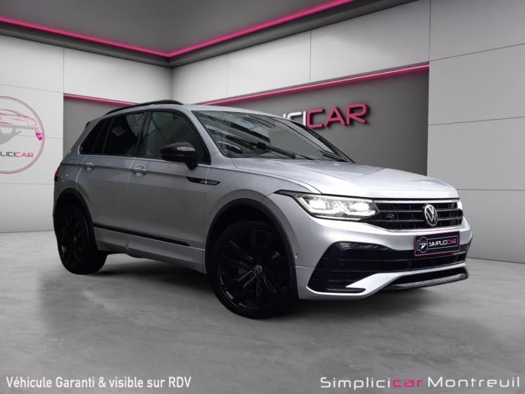 Volkswagen tiguan 2.0 tdi 200ch dsg7 4motion r-line occasion montreuil (porte de vincennes)(75) simplicicar simplicibike france