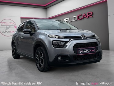 Citroen c3 c3 bluehdi 100 ss bvm6 feel 1 ère main radar de recul apple car play régulateur/limitateur garantie 12 mois...