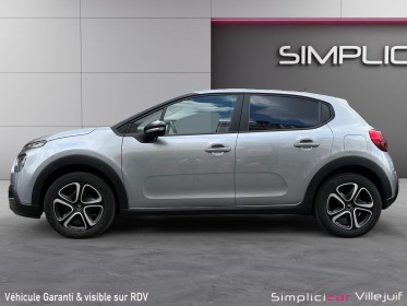 Citroen c3 c3 bluehdi 100 ss bvm6 feel 1 ère main radar de recul apple car play régulateur/limitateur garantie 12 mois...