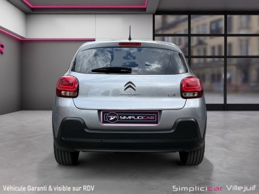 Citroen c3 c3 bluehdi 100 ss bvm6 feel 1 ère main radar de recul apple car play régulateur/limitateur garantie 12 mois...